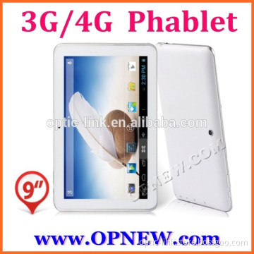9" phone tablet 2G GSM 2 sim card cell phone tablet pc android A23 bluetooth
